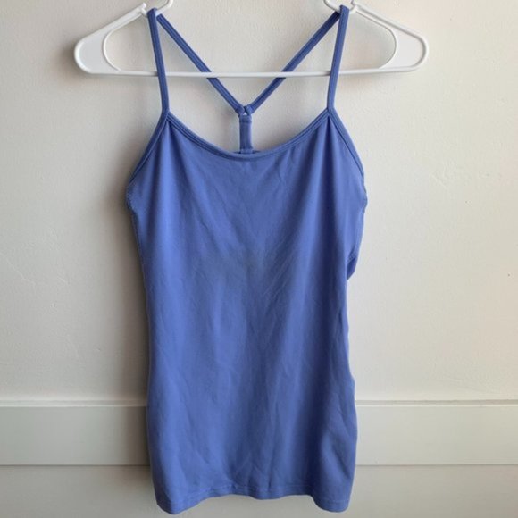 Lululemon Periwinkle Strappy Tank Top - Picture 1 of 7